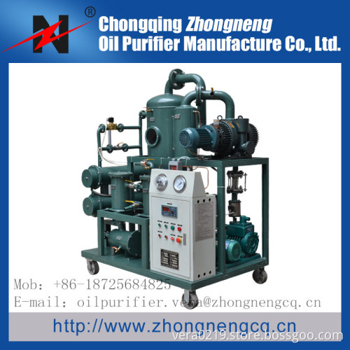 ZYD Vacuum Transformer Oil Refinery Systems/Insulation Oil Recycling Plant/Insulating oil purifier